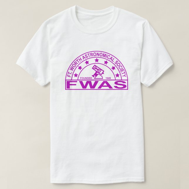 Camiseta Logotipo roxo retrovisor, Camisa-luz, masculino (Frente do Design)