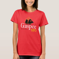 Logotipo Russo DAR Gaspee250 em Vermelho
