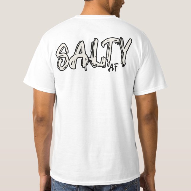 Camiseta Logotipo Salty AF (Verso)