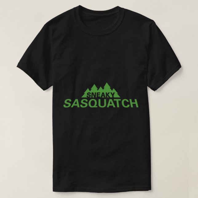 Camiseta Logotipo Sasquatch Sneaky Classic T-Shirt (Frente do Design)