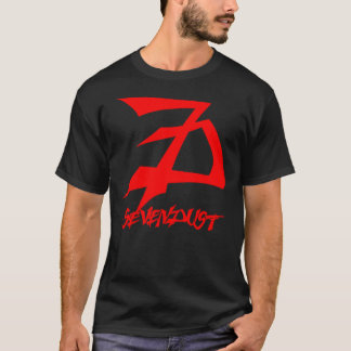 Camiseta Logotipo Sevendust Banda Rock 99Sp Essential