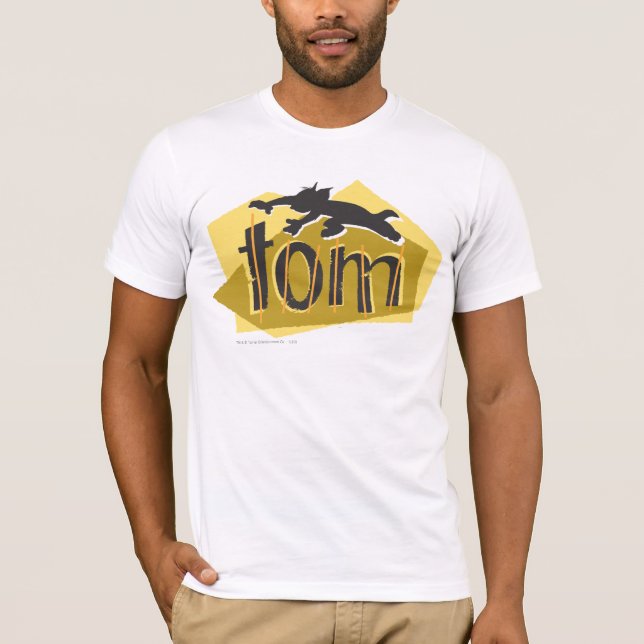 Camiseta Logotipo Silhouette do Tom (Frente)