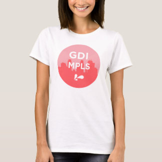Camiseta Logotipo Slouchy do MPLS GDI