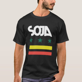 Camiseta Logotipo SOJA Design de Música Arte