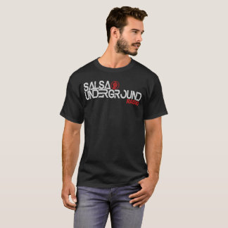 Camiseta Logotipo subterrâneo 2 dos homens do t-shirt da