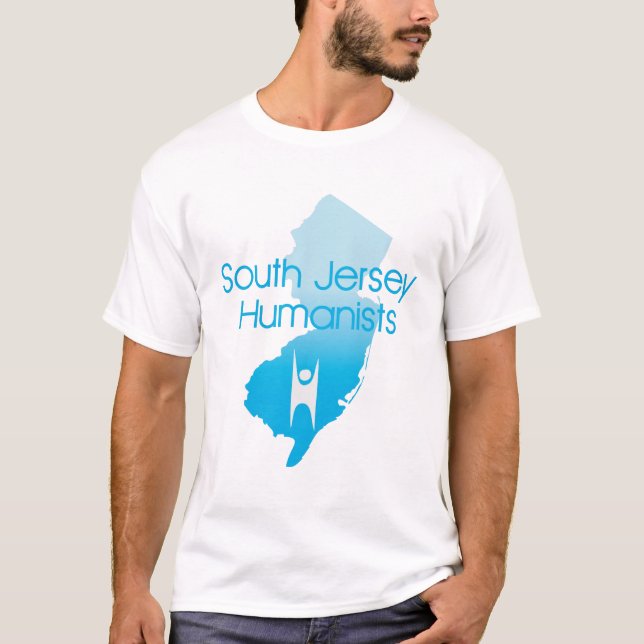 Camiseta Logotipo sul dos humanistas do jérsei (Frente)