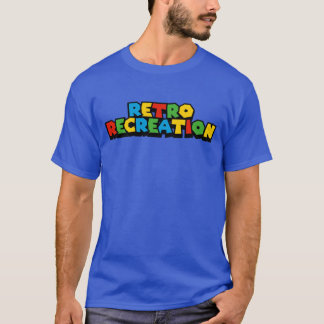 Camiseta Logotipo Super Mário de Recriação Retroativa