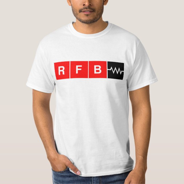 Camiseta Logotipo T de RFB (Frente)