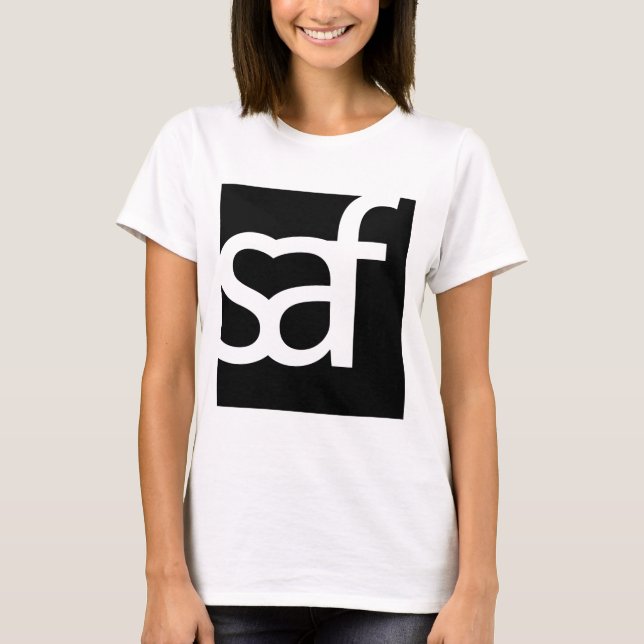 Camiseta Logotipo T do SAF (parte dianteira & parte (Frente)