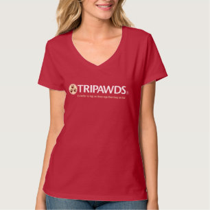 Camiseta Logotipo T (Mulheres, Escuro)
