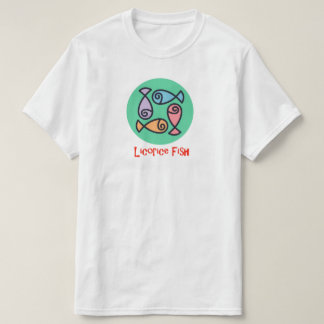 Camiseta Logotipo T-Shirt de Peixe de Licença