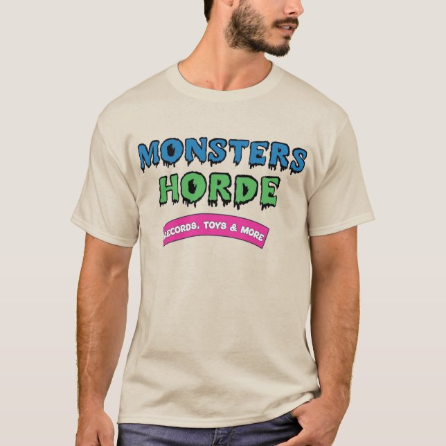 Camiseta Logotipo T-Shirt do Alternativo de Cavalo Monstros (Frente)