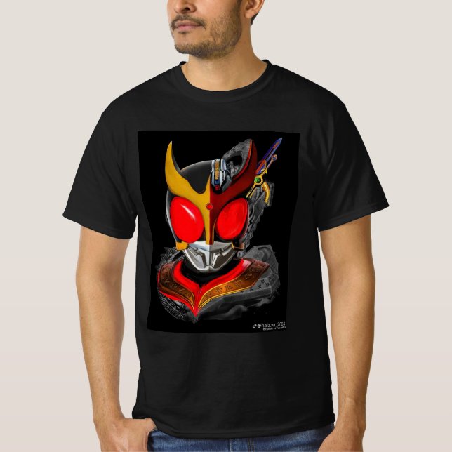 CAMISETA LOGOTIPO T-SHIRT KAMEN RIDER KUGGA (Frente)