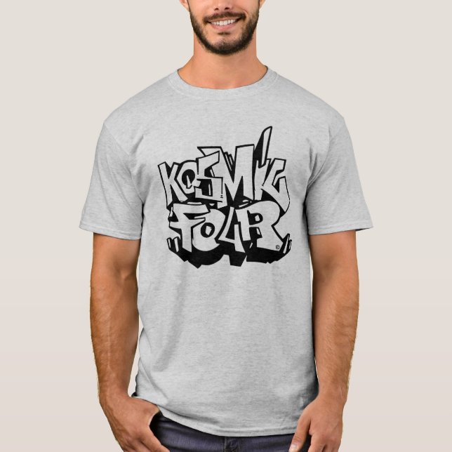 Camiseta Logotipo T-Shirt Kosmic 4 Graff (Frente)