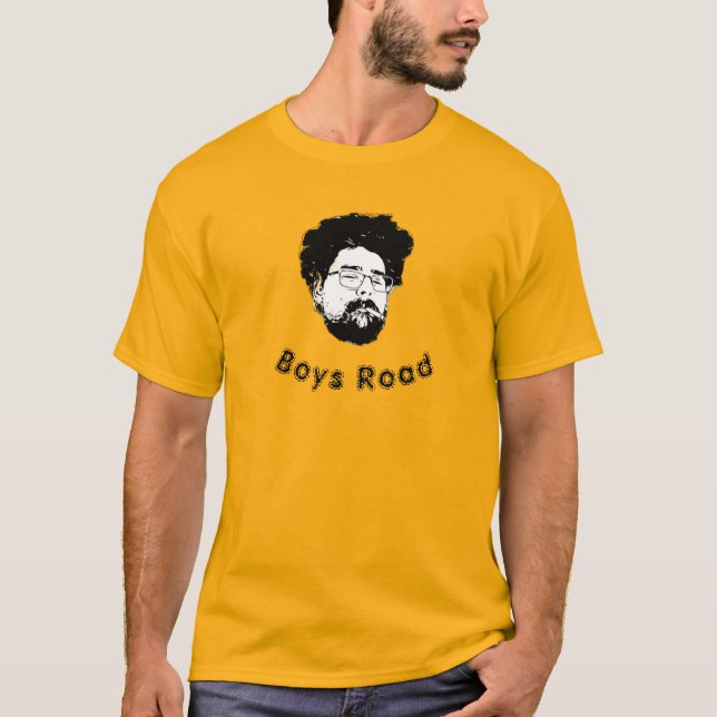 Camiseta Logotipo T-Shirt para Boys Road (Frente)