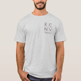 Camiseta Logotipo T-Shirt (Unisex) do ECNV