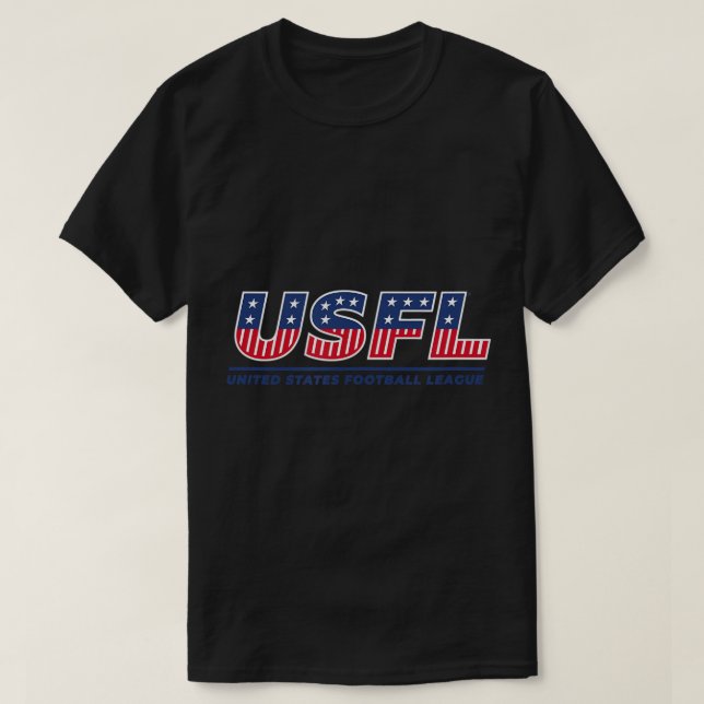 Camiseta Logotipo T-Shirt USFL (Frente do Design)