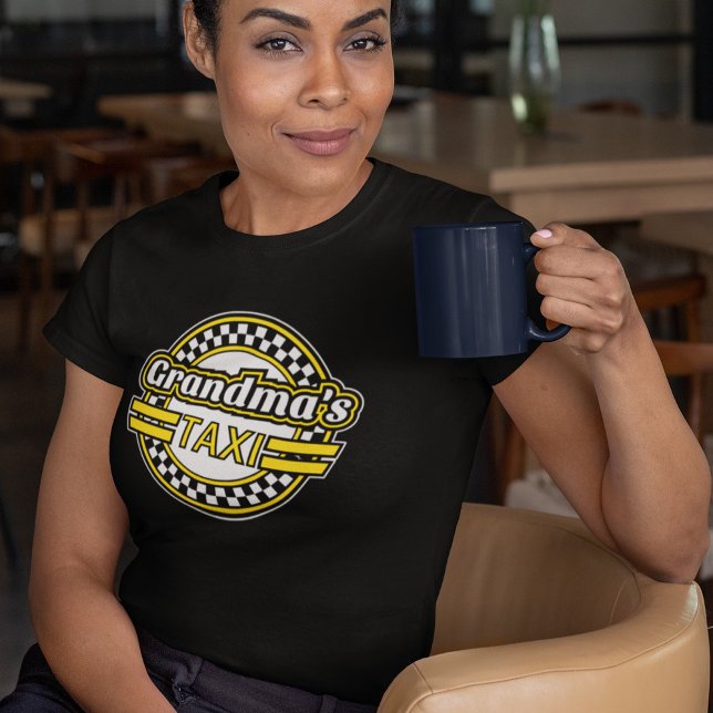 Camiseta Logotipo táxi da vovó (Criador carregado)