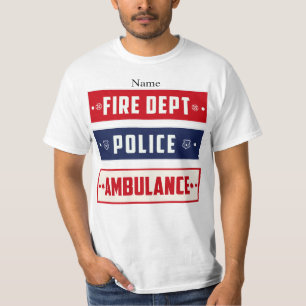 Camiseta Logotipo Thunder_Cove da Polícia de Fogo