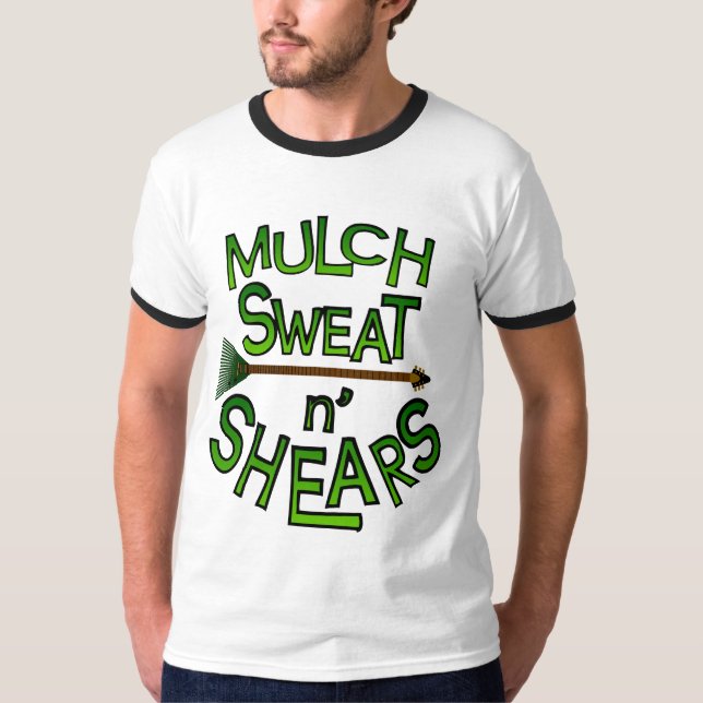 Camiseta Logotipo unisex do Mulch da campainha (Frente)