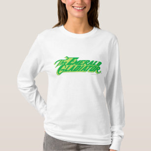 Camiseta Logotipo verde 8 da lanterna