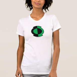 Camiseta Logotipo verde da lanterna lançado