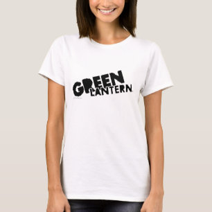 Camiseta Logotipo verde da lanterna - pixéis