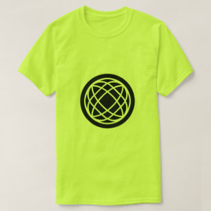 Camiseta Logotipo verde ou branco da zona cultivada