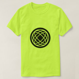 Camiseta Logotipo verde ou branco da zona cultivada