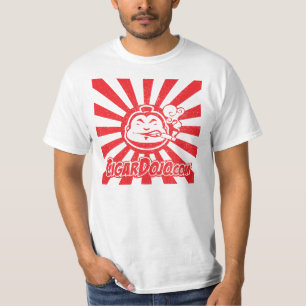 Camiseta Logotipo vermelho do Dojo do charuto