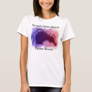 Camiseta Logotipo vermelho e azul T do SCR