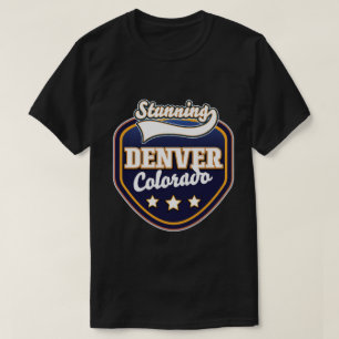 Camiseta logotipo viagem do Denver Colorado