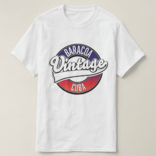 Camiseta Logotipo vintage Baracoa Cuba
