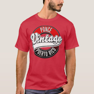 Camiseta Logotipo Vintage Ponce Porto Rico