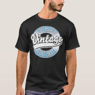 Camiseta Logotipo Vintage San Marcos Guatemala