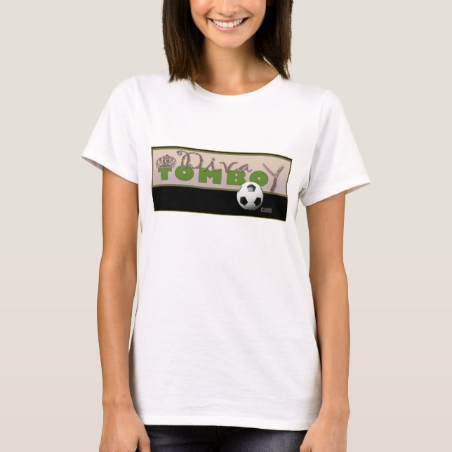 Camiseta Logotipo Web Diva Tomboy (Frente)