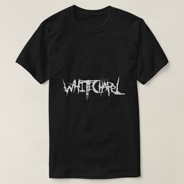 Camiseta Logotipo Whitechapel Deathcore Classic T-Shirt (Frente do Design)