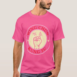 Camiseta Logotipo Wing Chun Kung Fu Artes Marciais