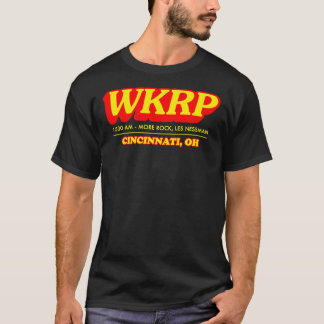 Camiseta Logotipo WKRP Camisa-T clássica