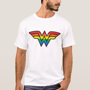 Camiseta Logotipo Wonder Rainbow