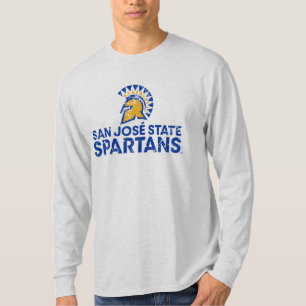 Camiseta Logotipo Wordmark de Spartans do estado de San