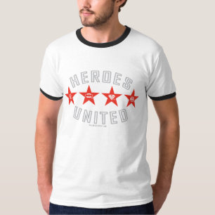 Camiseta Logotipos desvinculados de Heróis da Liga da Just