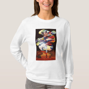 Camiseta Loie mais completo no teatro de Folies-Bergere