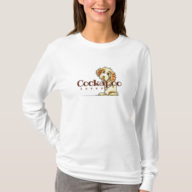 Camiseta Loira Cockapoo Lover (Frente)