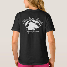 Camiseta Loira e quebrada - Kids T-Shirt - Logotipo (apenas