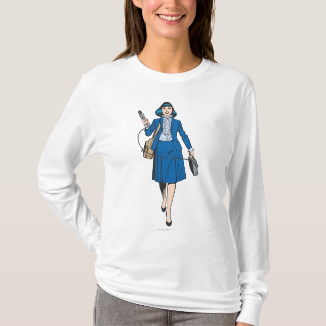 Camiseta Lois Lane com Microfone (Frente)