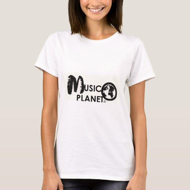 CAMISETA LOJA DA MUSIC PLANET (Frente)