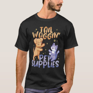 Camiseta Loja de animais de estimação Tail wagginu2019 supr
