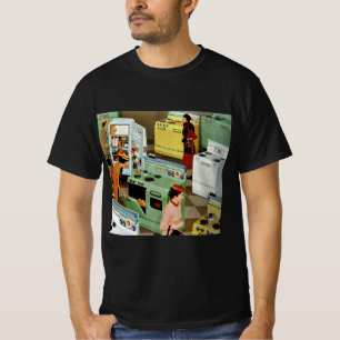 Camiseta Loja de Exposição de Eletrodomésticos Antigos Negó