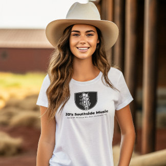 Camiseta Loja de Música Southside da JD com endereço